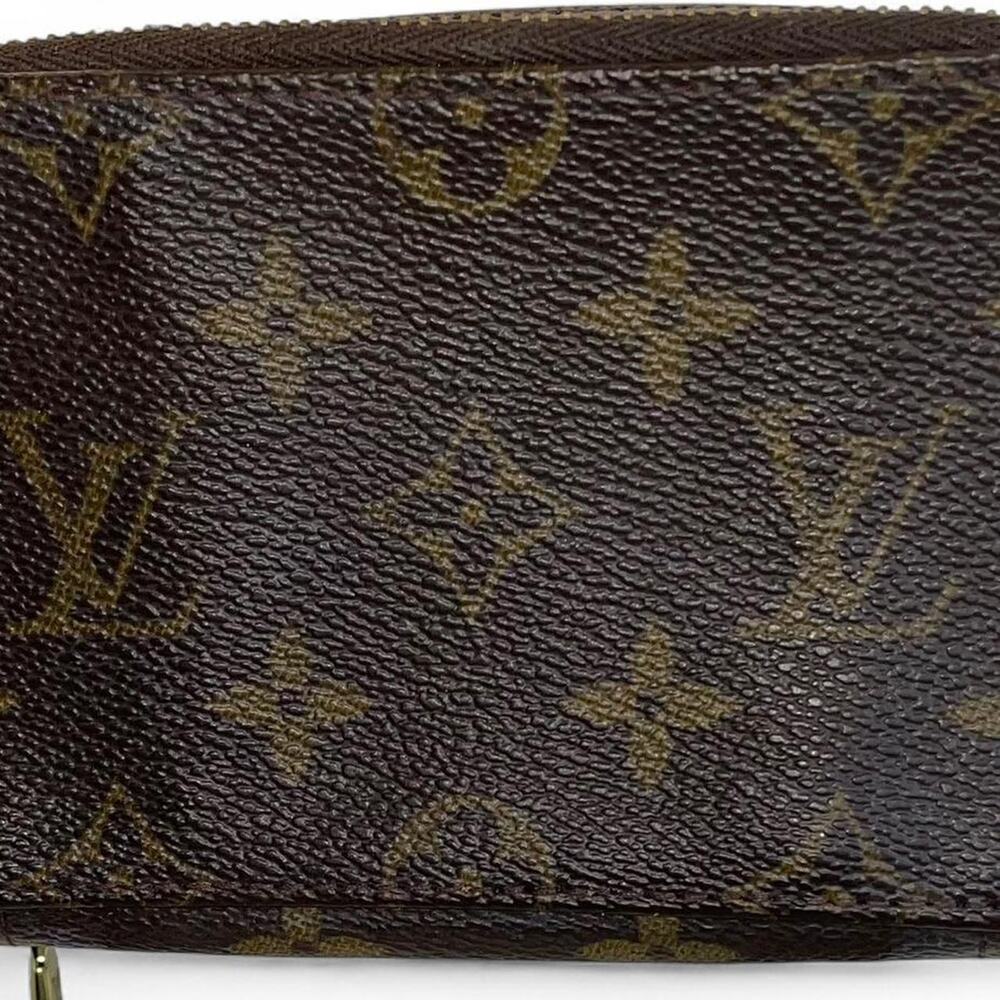 Louis Vuitton Leather Monogrammed Trousse Brush PM Cosmetic Pouch Travel Glamour - Picture 7 of 7